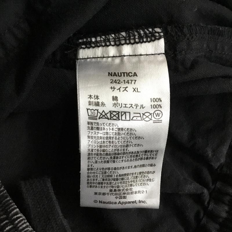 ノーティカ NAUTICA パンツ ワークパンツ、ペインターパンツ 242-1477 ボトム ワイドパンツ ワークパンツ XL 無地 黒 / ブラック /  メンズ USED 古着 中古 10117579