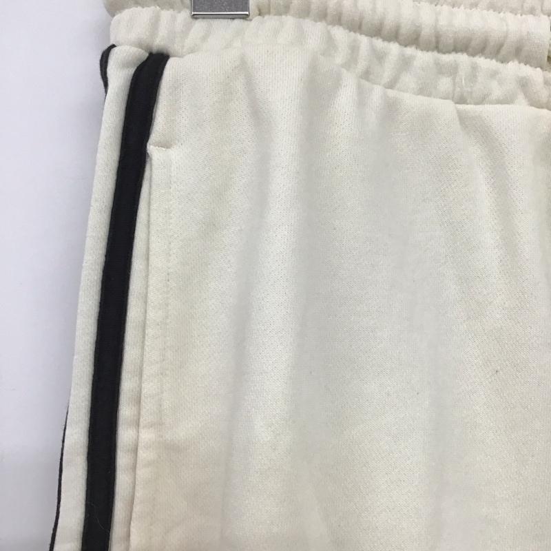 アディダス adidas パンツ ショートパンツ L 無地 白 / ホワイト /  レディース USED 古着 中古 10144570