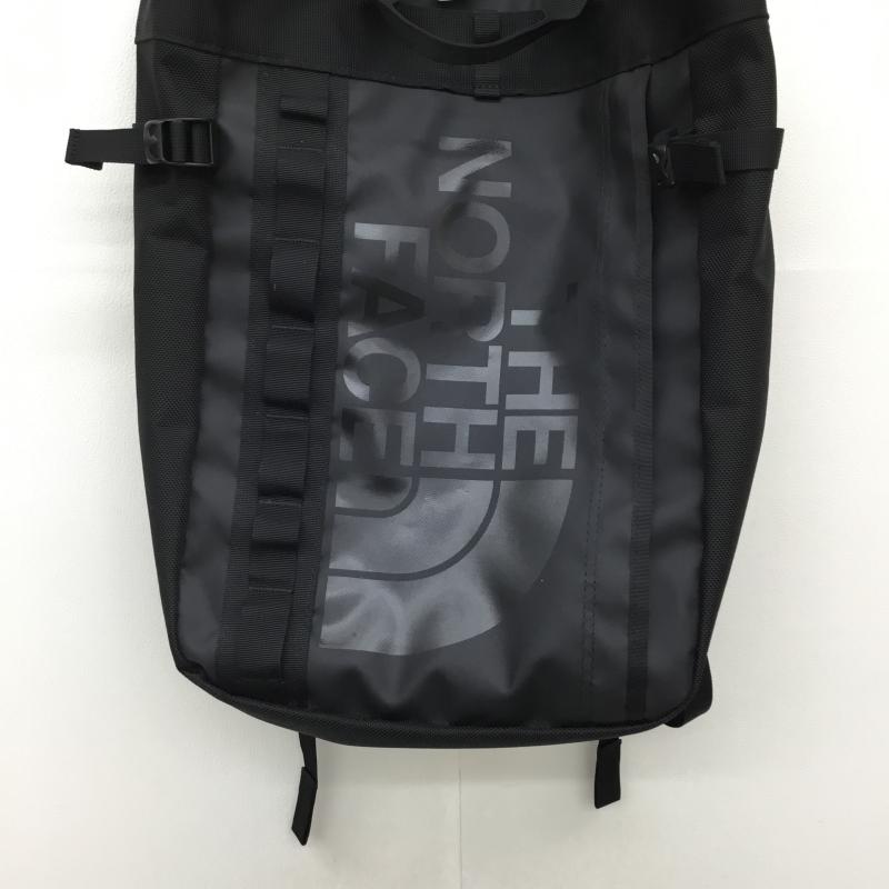 ザノースフェイス THE NORTH FACE リュックサック、デイパック リュックサック、デイバッグ NM81864 ヒューズボックストート ロゴ、文字 黒 / ブラック /  メンズ USED 古着 中古 10139270