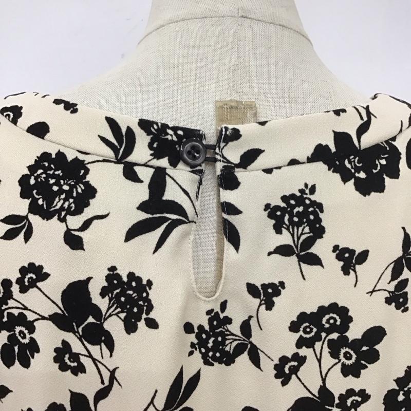 ナチュラルビューティーベーシック NATURAL BEAUTY BASIC ワンピース ひざ丈スカート M 総柄 マルチカラー / マルチカラー /  レディース USED 古着 中古 10110339