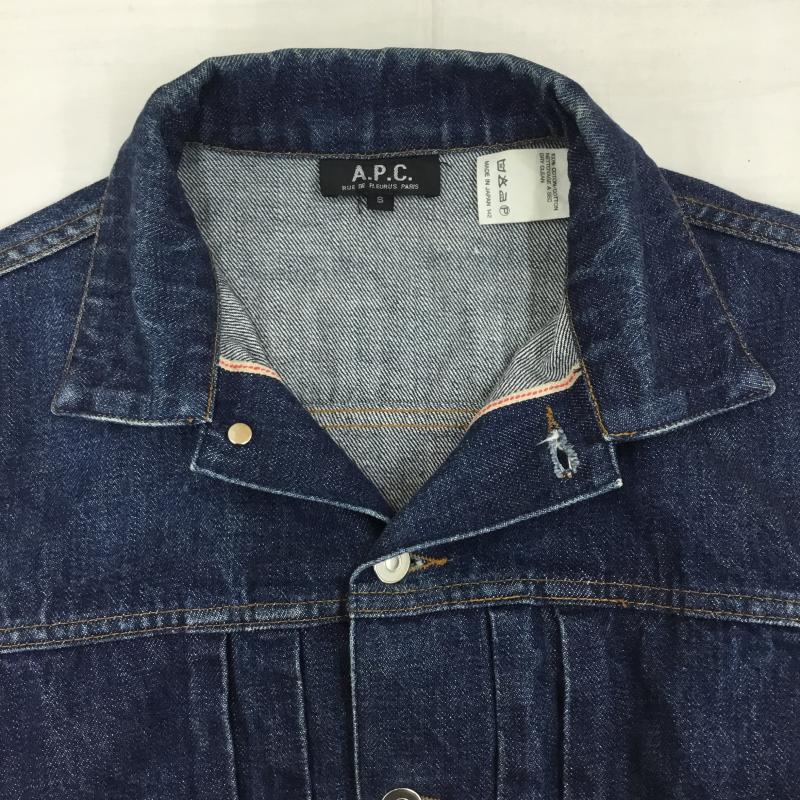 アーペーセー A.P.C. ジャケット、上着 ジャケット、ブレザー D-TK447 S 無地 インディゴ / インディゴ /  メンズ USED 古着 中古 10141447