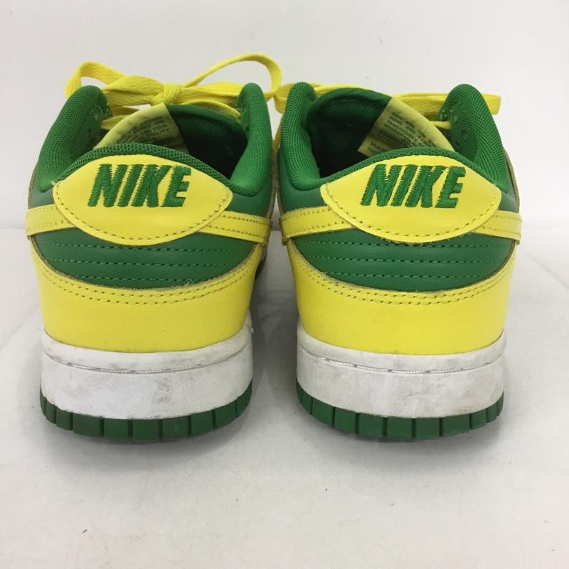 ナイキ NIKE スニーカー スニーカー DV0833-300 DUNK LOW RETRO BTTYS 28cm 28.0cm ロゴ、文字 緑 / グリーン / X 黄 / イエロー /  メンズ USED 古着 中古 10133172