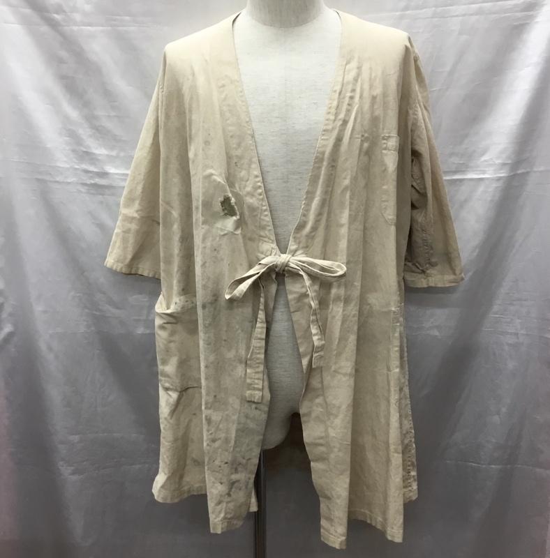 古着 USED ジャケット、上着 ジャケット、ブレザー 半袖ジャケット カジュアルジャケット 古着 ヴィンテージ S 無地 ベージュ / ベージュ /  メンズ USED 古着 中古 10121795