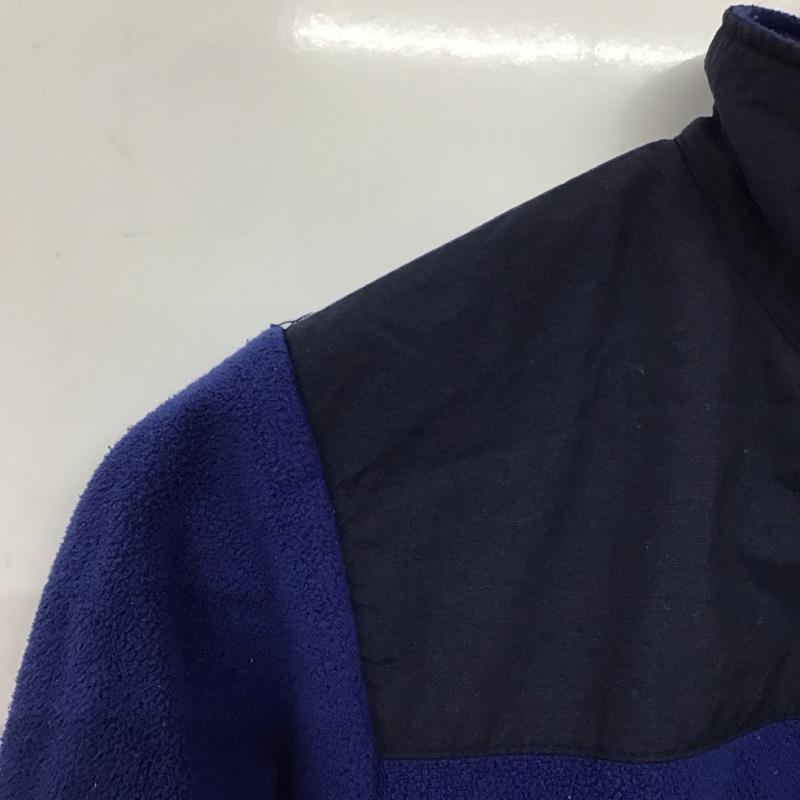 ザノースフェイス THE NORTH FACE ジャケット、上着 ジャケット、ブレザー naj71883 フリースジャケット ジップアップジャケット 140cm ロゴ、文字 青 / ブルー /  ボーイズ USED 古着 中古 10145501