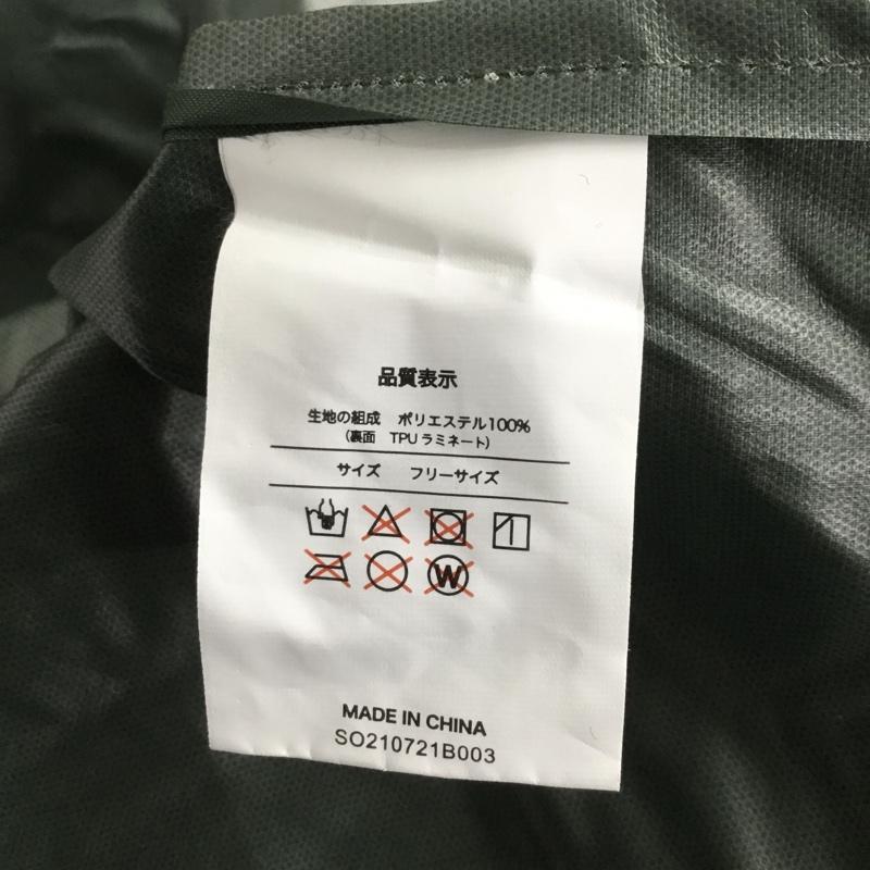 キウ KiU ウェア ウェア RAIN PONCHO SO210721B003 レインポンチョ FREE ロゴ、文字 緑 / グリーン /  メンズ USED 古着 中古 10145481