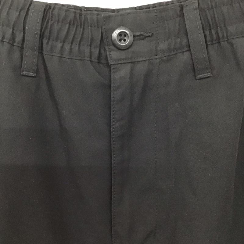 ジーユー GU パンツ ワークパンツ、ペインターパンツ 321-351031 ヘリクルーパンツブラックボトムス ワークパンツ アンダーカバー S ロゴ、文字 黒 / ブラック /  メンズ USED 古着 中古 10137197