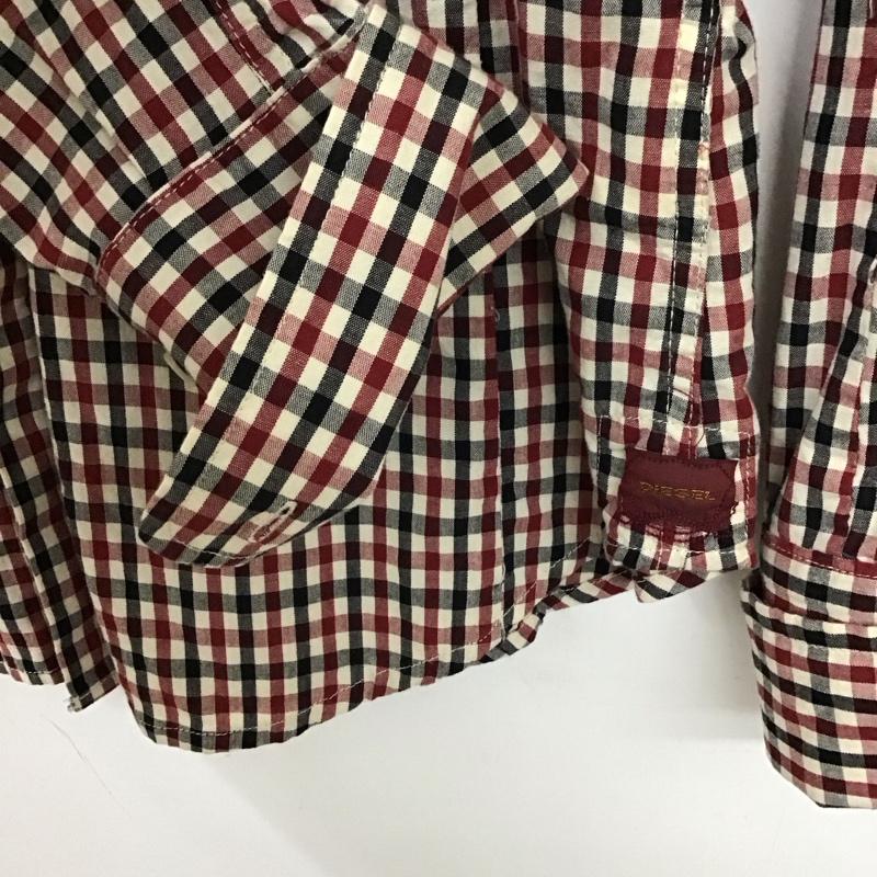 ディーゼル DIESEL シャツ、ブラウス 長袖 長袖シャツ カラーシャツ ポケットシャツ 長袖カットソー チェックシャツ M チェック マルチカラー / マルチカラー /  メンズ USED 古着 中古 10117649