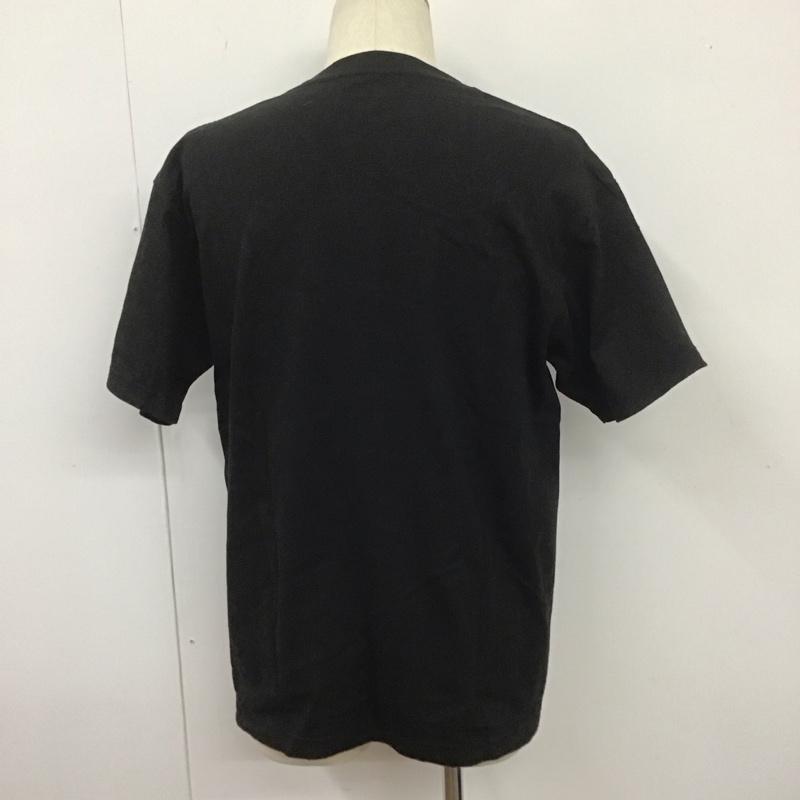 レッドキャップ RED KAP Tシャツ 半袖 半袖カットソー プリントTシャツ クルーネックカットソー L プリント 黒 / ブラック /  メンズ USED 古着 中古 10107505