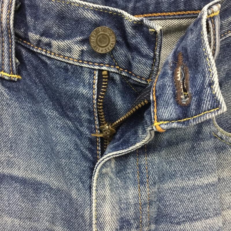 リーバイストラウスアンドコー Levi Strauss & co. パンツ デニム、ジーンズ デニムパンツ ストレートパンツ カジュアルパンツ 32インチ 無地 インディゴ / インディゴ /  メンズ USED 古着 中古 10118617