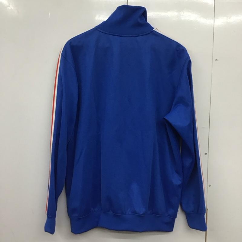 アディダス adidas ジャケット、上着 ジャンパー、ブルゾン hk7411 ネイションズトラックトップ ジャージ ロゴ、文字 青 / ブルー /  メンズ USED 古着 中古 10148975