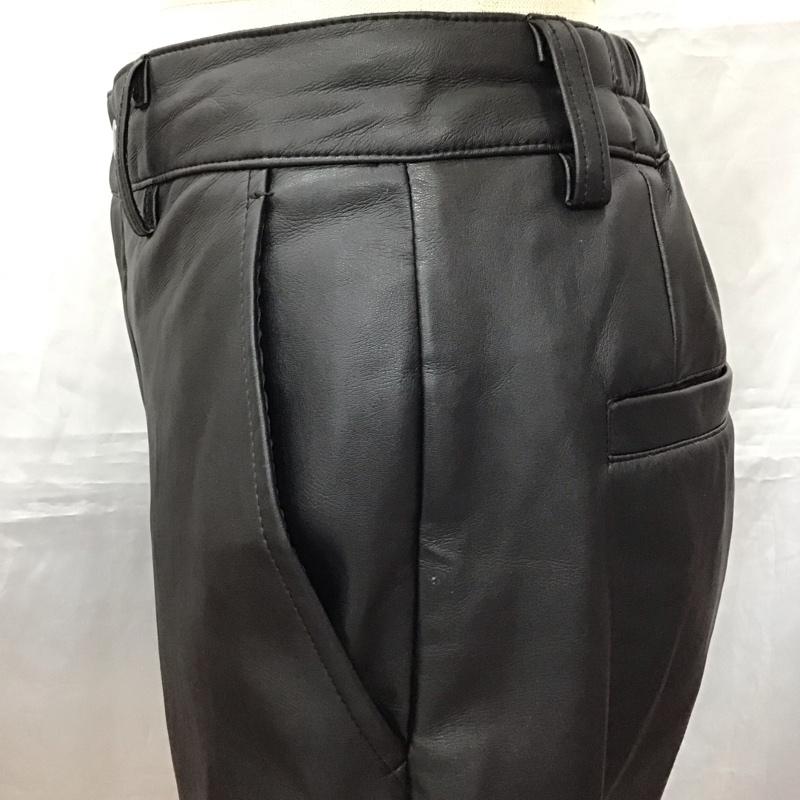 ジーナシス JEANASIS パンツ ショートパンツ JS050774MC フェイクレザー FREE 無地 黒 / ブラック /  レディース USED 古着 中古 10115854