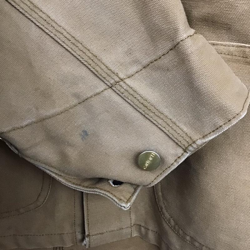 カーハート Carhartt ジャケット、上着 ジャケット、ブレザー カバーオール 無地 茶 / ブラウン / X キャメル / キャメル /  メンズ USED 古着 中古 10142172