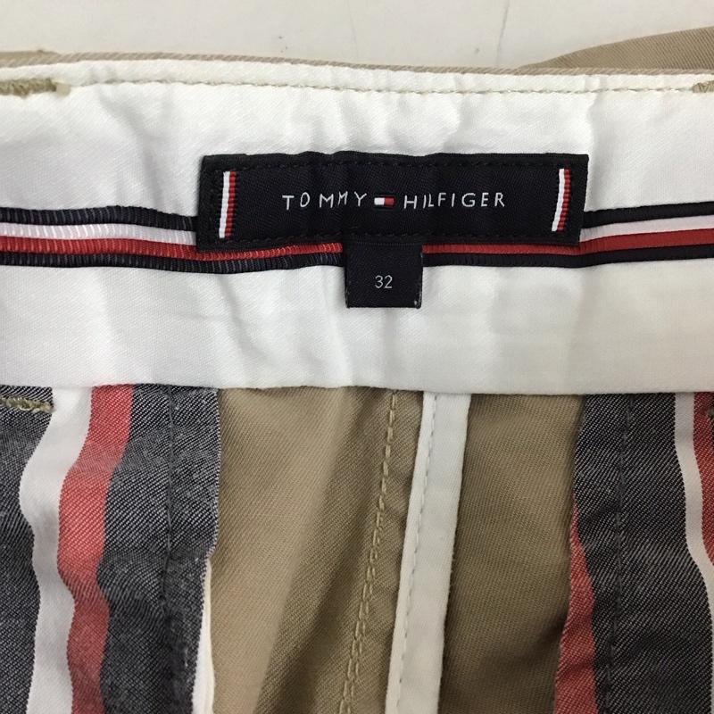 トミーヒルフィガー TOMMY HILFIGER パンツ ショートパンツ ショートパンツ ハーフパンツ カジュアルパンツ 32インチ 無地 ベージュ / ベージュ /  メンズ USED 古着 中古 10129072