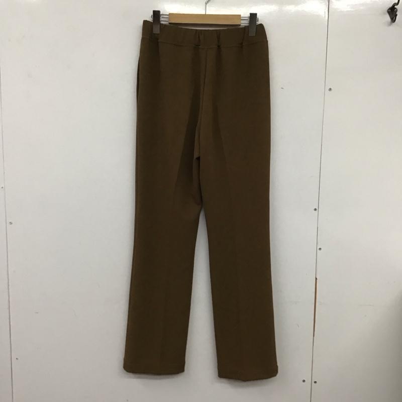 ビューティアンドユースユナイテッドアローズ BEAUTY&YOUTH UNITED ARROWS パンツ スラックス 1614-299-5701ドライツイルスリムテーパードパンツ M 無地 茶 / ブラウン /  レディース USED 古着 中古 10133514