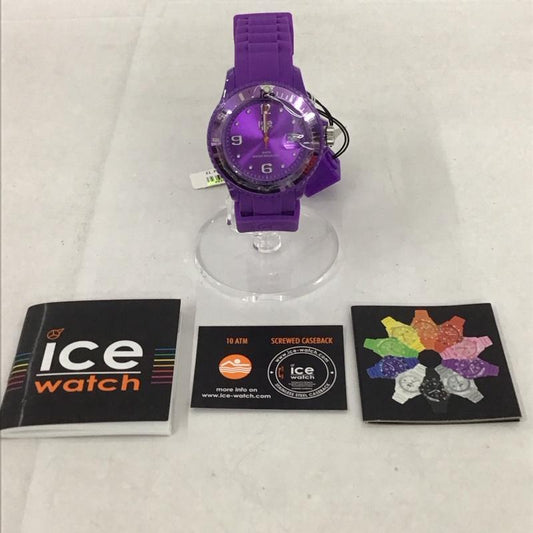 アイスウォッチ ICE WATCH 腕時計 アナログ（クォーツ式） SI.PE.U.S.09 ロゴ、文字 紫 / パープル /  メンズ USED 古着 中古 10135260