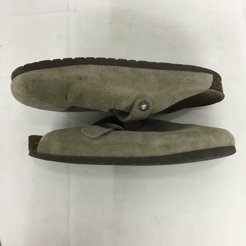 ビルケンシュトック BIRKENSTOCK サンダル サンダル BOSTON スエード 41 サボ 無地 ベージュ / ベージュ /  メンズ USED 古着 中古 10137851