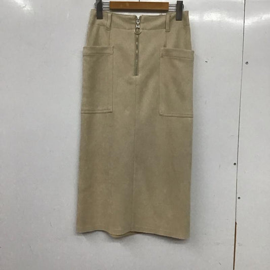 オリーブデオリーブ OLIVE des OLIVE スカート ロングスカート M 無地 アイボリー / アイボリー /  レディース USED 古着 中古 10140065