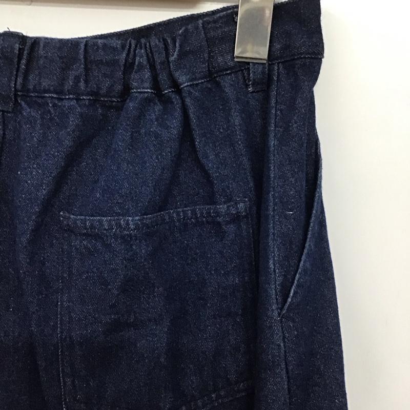 サマンサモスモス Samansa Mos2 スカート ロングスカート ロングスカート フレアスカート カジュアルスカート FREE 無地 インディゴ / インディゴ /  レディース USED 古着 中古 10145385