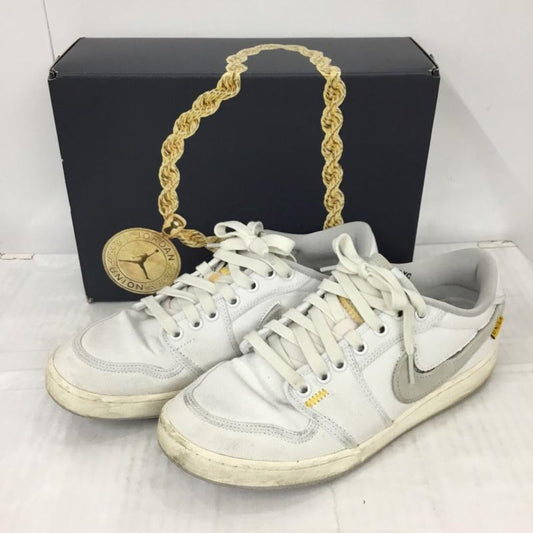 ナイキ NIKE スニーカー スニーカー DO8912-101AIR JORDAN 1 KO LOW UNION 26cm 箱有 26.0cm ロゴ、文字 白 / ホワイト / X 灰 / グレー /  メンズ USED 古着 中古 10109921