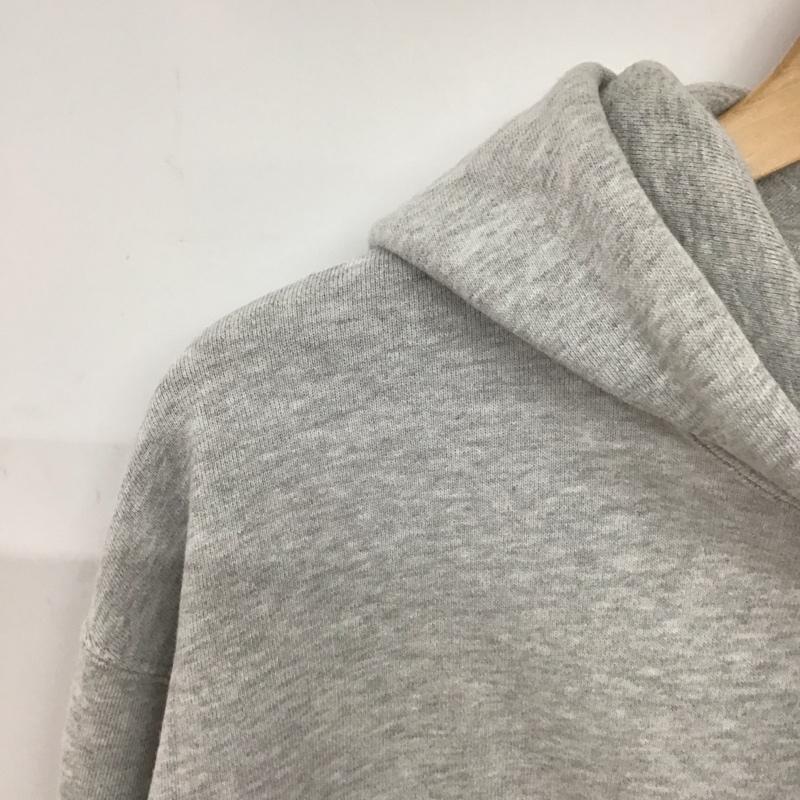 ラッセルアスレティック Russell Athletic パーカー 長袖 長袖パーカー プルオーバーパーカー スウェット L ロゴ、文字 灰 / グレー /  メンズ USED 古着 中古 10149102