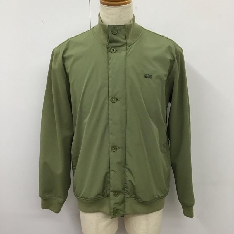 ラコステ LACOSTE ジャケット、上着 ジャンパー、ブルゾン BH321EL ワニ ワッペン M ワンポイント カーキ / カーキ /  メンズ USED 古着 中古 10119826