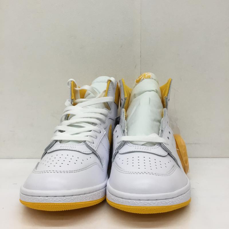 ナイキ NIKE スニーカー スニーカー DX4976-107 Nike Jordan Air Ship SP University Gold ナイキ ジョーダン エアシップ SP ユニバーシティゴールド 28.0cm ロゴ、文字 黄 / イエロー / X 白 / ホワイト /  メンズ USED 古着 中古 10123165