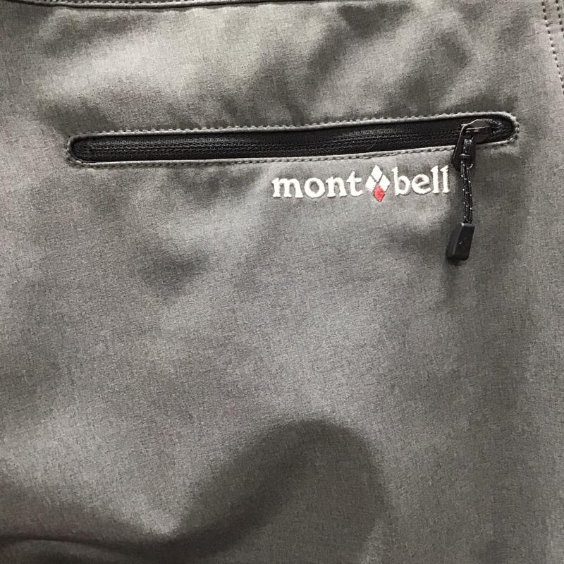 モンベル mont-bell ボトムス ボトムス 1105545 ノマドパンツ トレッキング ストレッチ M ロゴ、文字 灰 / グレー /  レディース USED 古着 中古 10123310