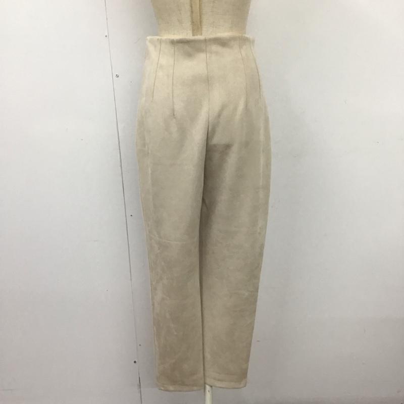 ザラ ZARA パンツ スラックス スラックス カジュアルパンツ ストレッチパンツ S 無地 ベージュ / ベージュ /  レディース USED 古着 中古 10121653