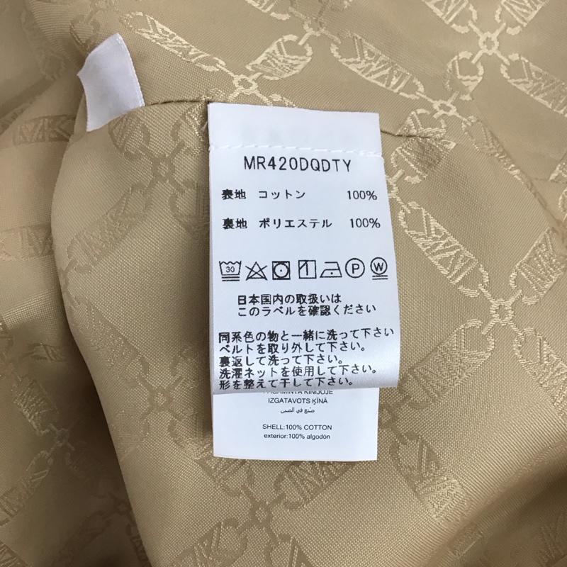 マイケルコース MICHAEL KORS ジャケット、上着 ジャケット、ブレザー 長袖ロングジャケット アウタートレンチコート 24ss M 無地 ベージュ / ベージュ /  レディース USED 古着 中古 10126494