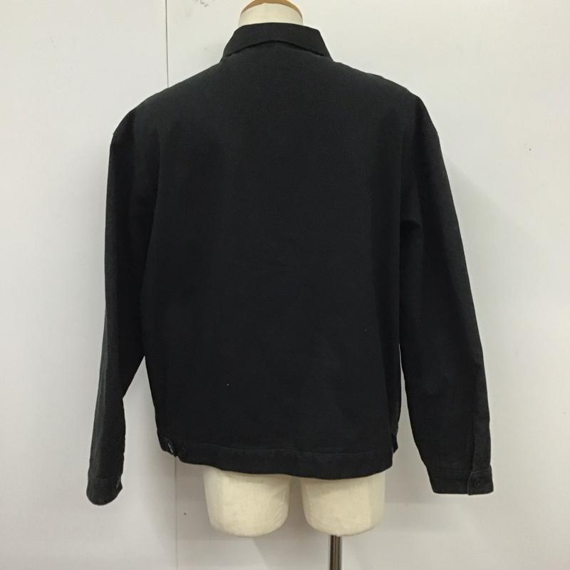 ディッキーズ Dickies ジャケット、上着 ジャケット、ブレザー ジップアップジャケット ジャンパー ジャケット カジュアルジャケット アウター M 無地 黒 / ブラック /  メンズ USED 古着 中古 10123952