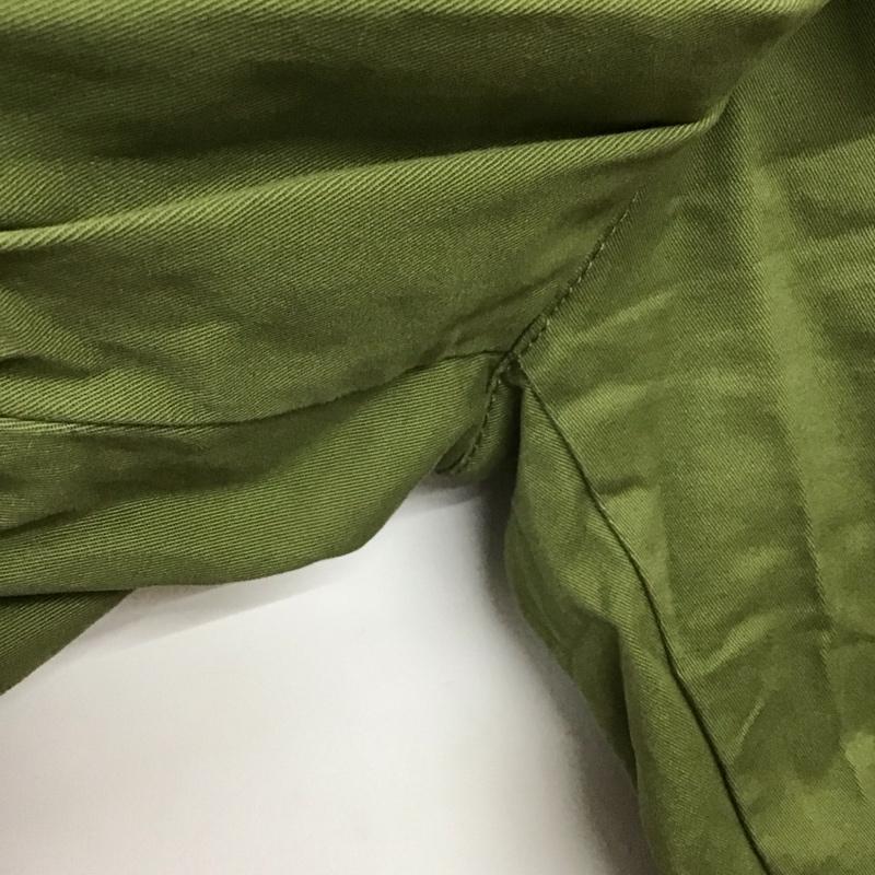 ザラ ZARA パンツ ワークパンツ、ペインターパンツ ミリタリーパンツ ワイドパンツ カジュアルパンツ カーゴパンツ M 無地 カーキ / カーキ /  メンズ USED 古着 中古 10137463