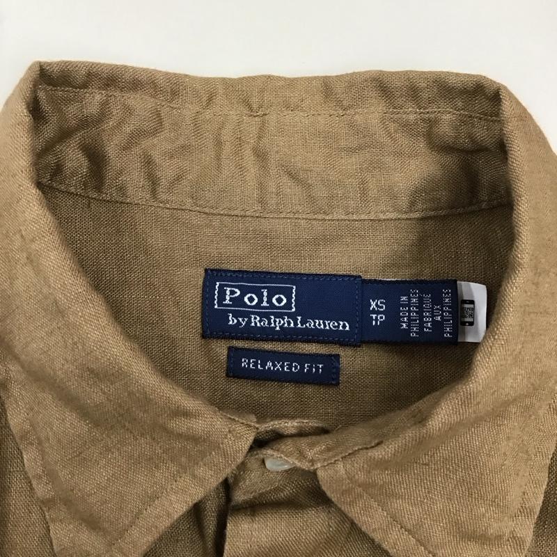 ポロバイラルフローレン Polo by RALPH LAUREN シャツ、ブラウス 長袖 XS 無地 ベージュ / ベージュ /  メンズ USED 古着 中古 10122017
