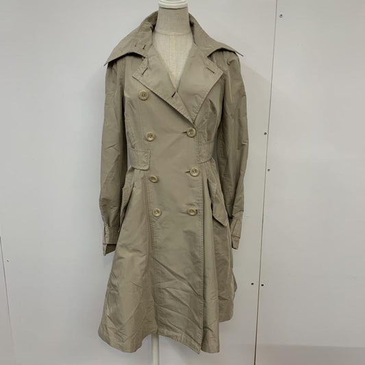 ファサードグリーン グリーンレーベルリラクシング FACADE GREEN green label relaxing コート コート一般 36 無地 ベージュ / ベージュ /  レディース USED 古着 中古 10042875