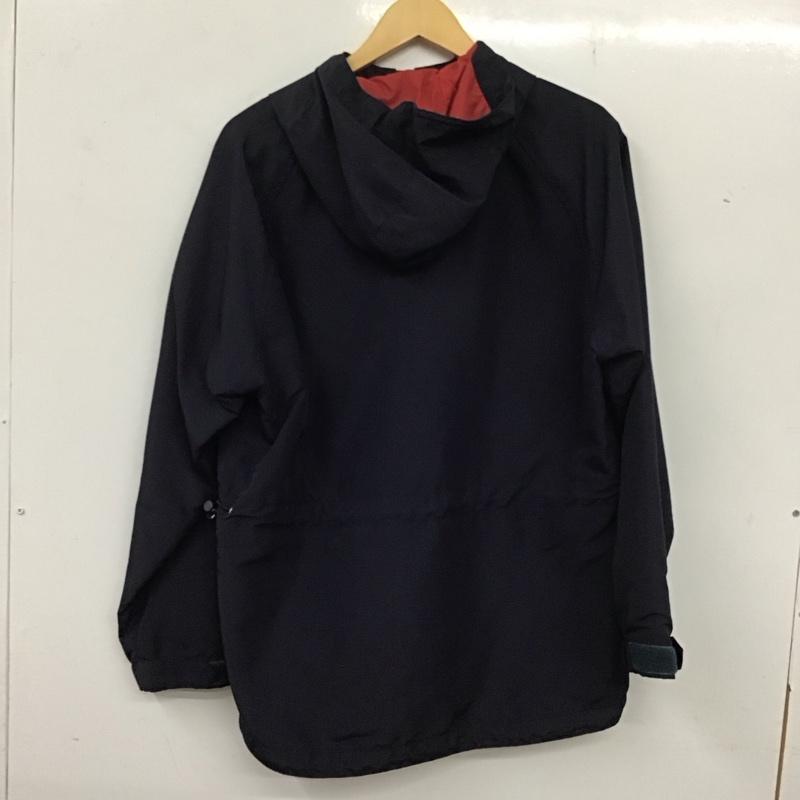 エーグル AIGLE ジャケット、上着 ジャケット、ブレザー 8504-93401 ナイロンジャケット ジップアップジャケット アウター S ロゴ、文字 紺 / ネイビー /  メンズ USED 古着 中古 10136131