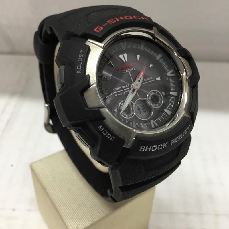 ジーショック G-SHOCK 腕時計 アナログ（クォーツ式） GW-1500J タフソーラー ロゴ、文字 黒 / ブラック /  メンズ USED 古着 中古 10106388