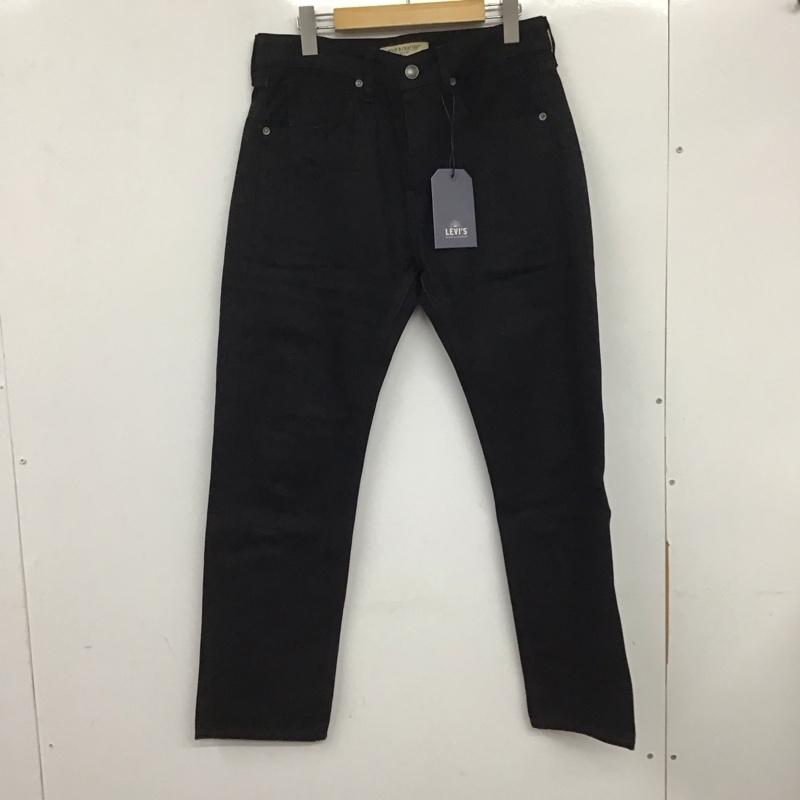 リーバイスメイドアンドクラフテッド Levi s Made & Crafted パンツ デニム、ジーンズ デニムパンツ スリムパンツ カジュアルパンツ 31インチ 無地 黒 / ブラック /  メンズ USED 古着 中古 10133316