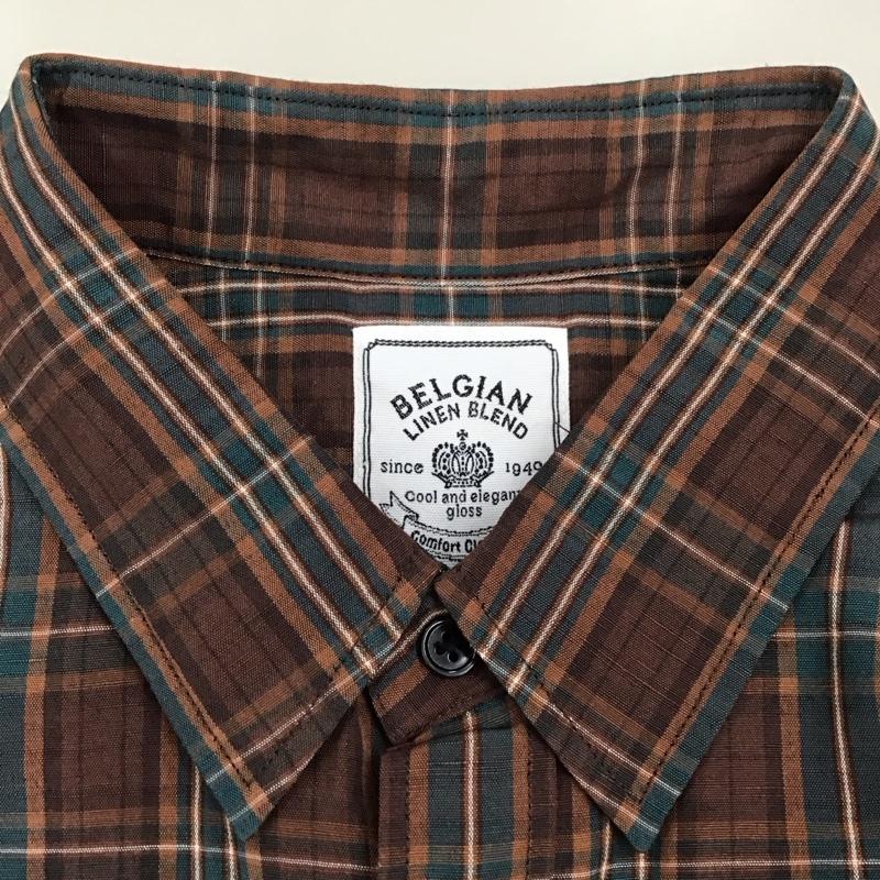 インヘリット INHERIT シャツ、ブラウス 長袖 長袖シャツ カラーシャツ ポケットシャツ 長袖カットソー チェックシャツ XL チェック マルチカラー / マルチカラー /  メンズ USED 古着 中古 10114362