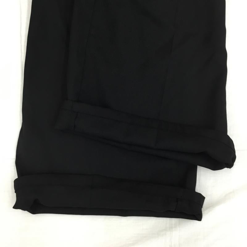 ジュンレッド JUNRed パンツ スラックス ニーベルテッドワイドフレアパンツ ANS-75090 M 無地 黒 / ブラック /  メンズ USED 古着 中古 10140183