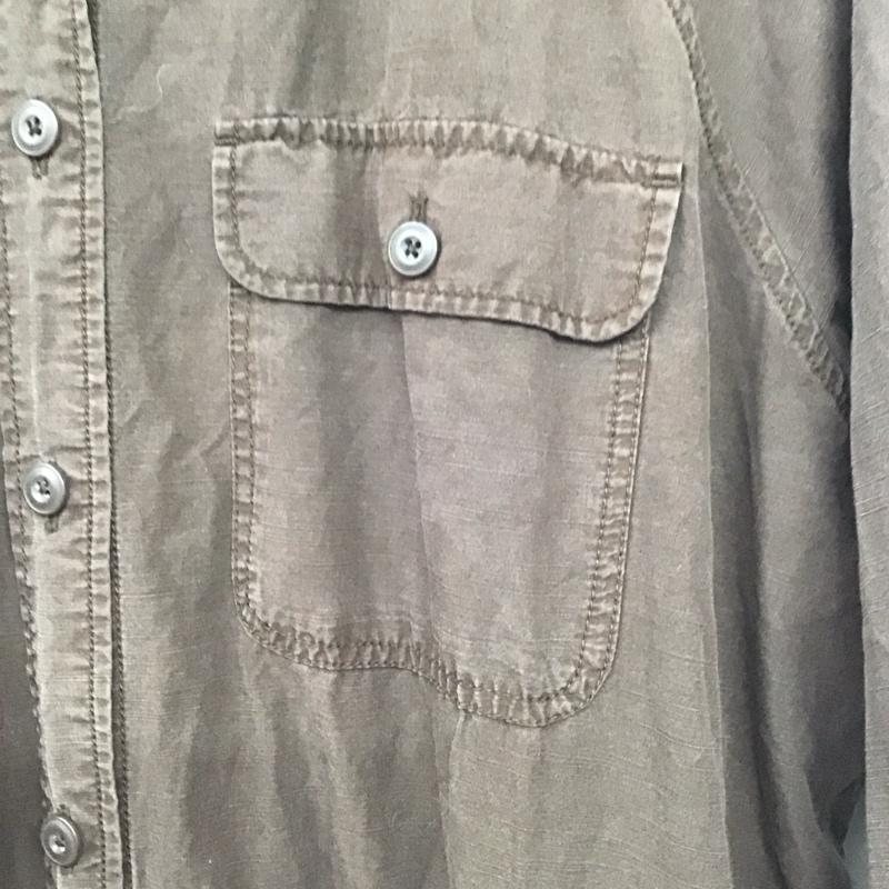 サマンサモスモス Samansa Mos2 ワンピース ロングスカート 1303845 リネン混ラグランワンピコート 長袖 FREE 無地 茶 / ブラウン /  レディース USED 古着 中古 10146418