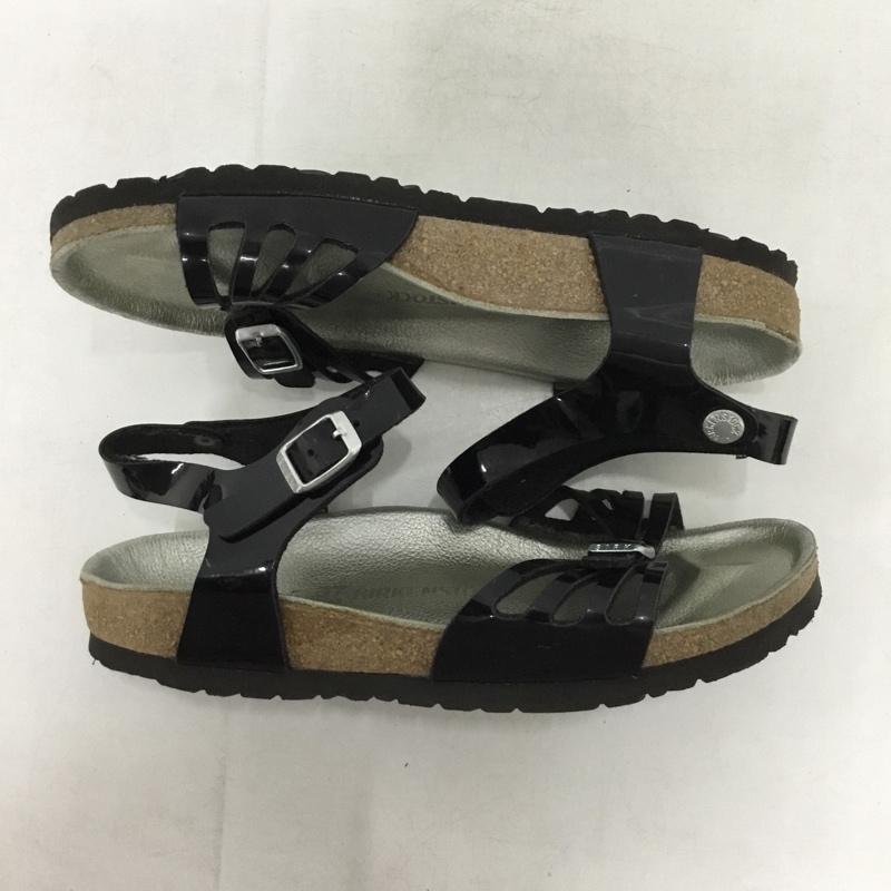 ビルケンシュトック BIRKENSTOCK サンダル サンダル BALI 24cm 24.0cm 無地 黒 / ブラック /  レディース USED 古着 中古 10150245