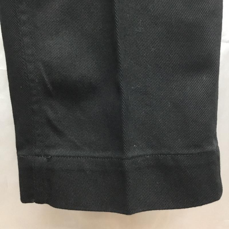 古着 USED パンツ チノパン WAIPER コットン 2タック 33 無地 黒 / ブラック /  メンズ USED 古着 中古 10115512