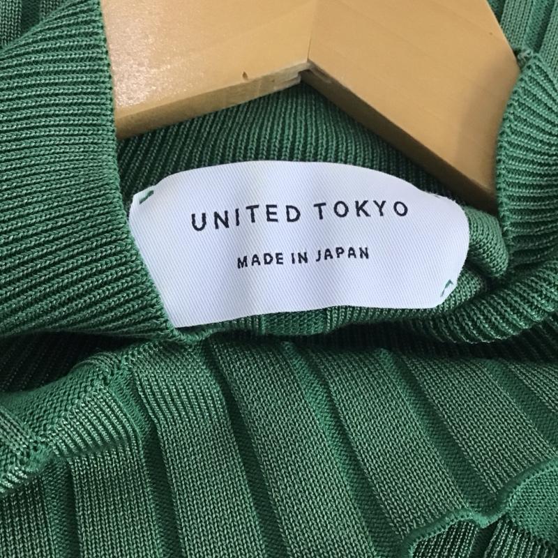 ユナイテッドトウキョウ UNITED TOKYO カットソー 半袖 FREE  緑 / グリーン /  レディース USED 古着 中古 10138150