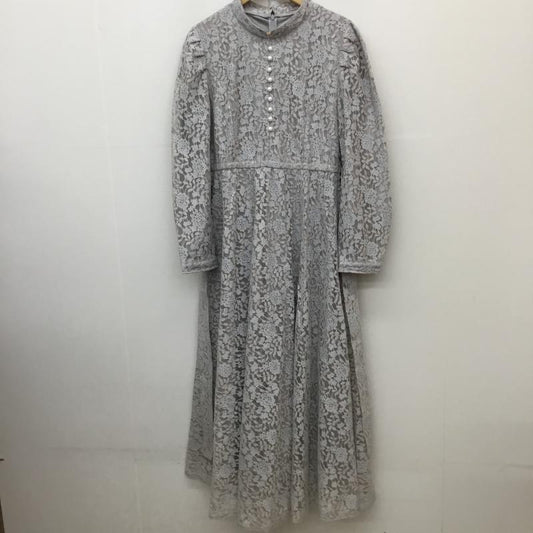 ユーズドクロージング used clothes ワンピース ロングスカート Acka エーシーケーエー　Acka83 2 総柄 X 花柄 灰 / グレー / X 青 / ブルー / X 桃 / ピンク /  レディース USED 古着 中古 10124391