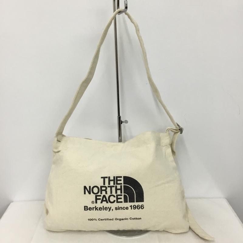 ザノースフェイス THE NORTH FACE ショルダーバッグ ショルダーバッグ Green Tee キャンバス オーガニックコットン ロゴ、文字 アイボリー / アイボリー /  メンズ USED 古着 中古 10144879