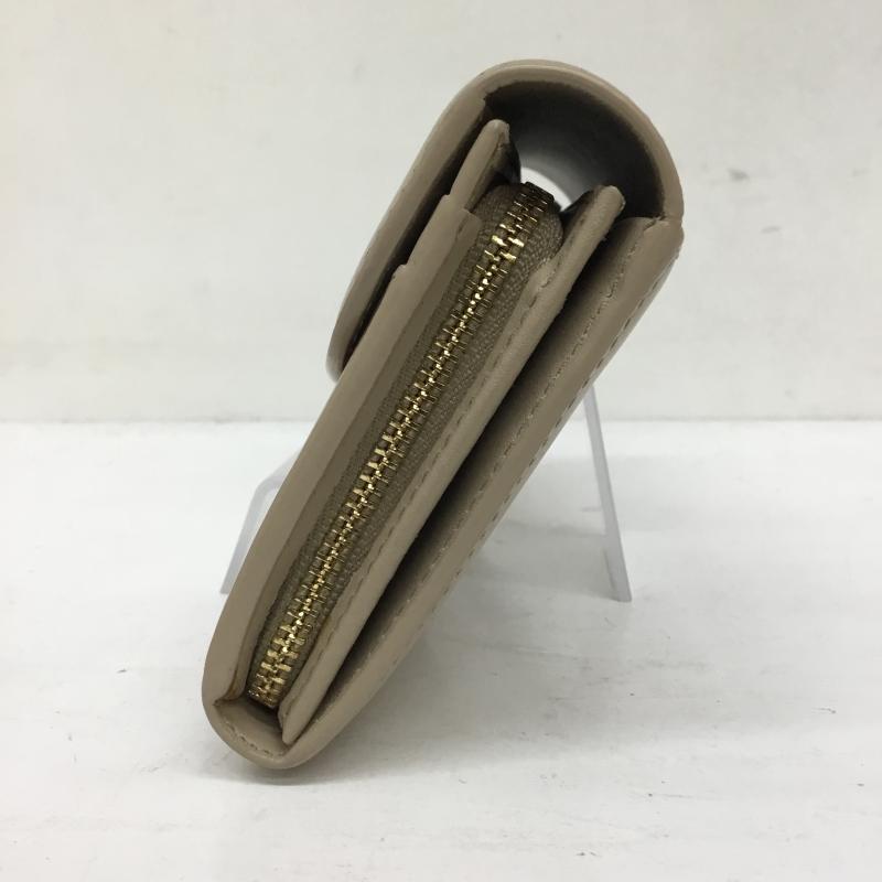 アニエス・ベー agnes b. 財布 長財布 ロゴ、文字 ベージュ / ベージュ /  レディース USED 古着 中古 10141529