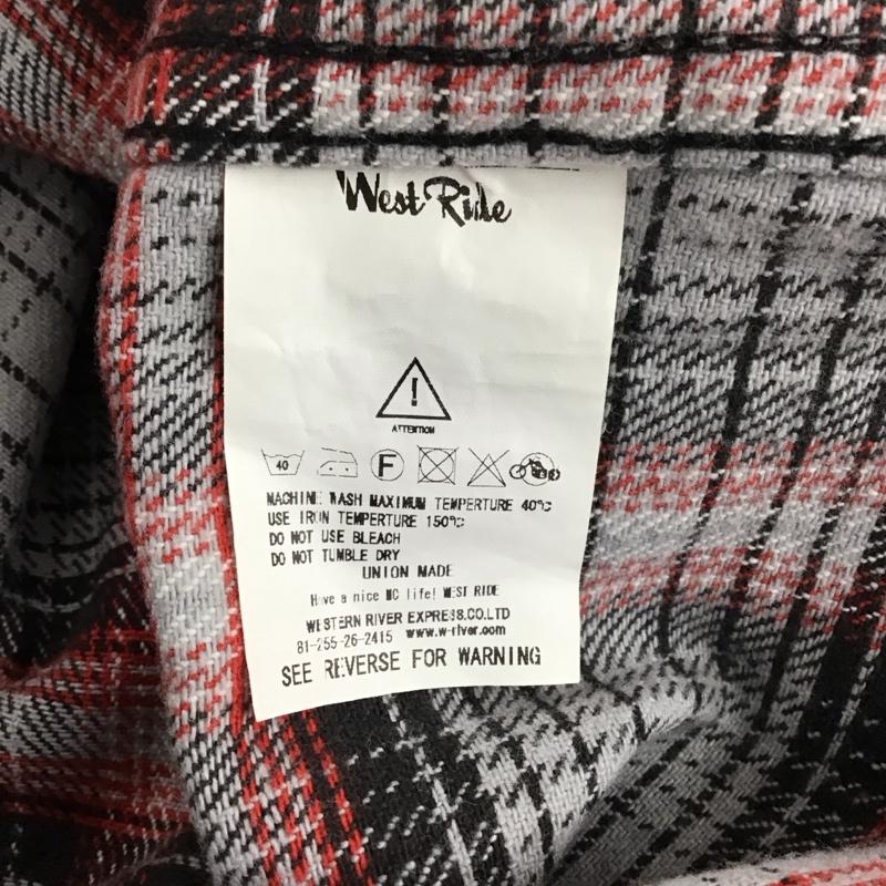 ウエストライド WESTRIDE シャツ、ブラウス 長袖 長袖シャツ チェックシャツ カラーシャツ XXL チェック マルチカラー / マルチカラー /  メンズ USED 古着 中古 10130136