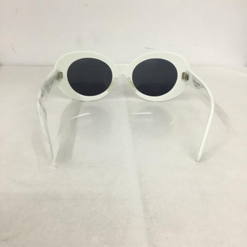 ASIWC ASIWC めがね・サングラス サングラス COCO DE KIMEL ケース付き ロゴ、文字 白 / ホワイト / X 黒 / ブラック /  レディース USED 古着 中古 10145507