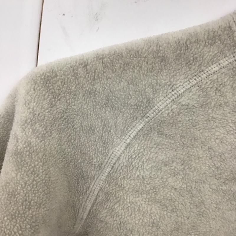モンベル mont-bell カットソー 長袖 長袖カットソー クルーネックカットソー ロングスリーブカットソー 120cm ロゴ、文字 灰 / グレー /  ボーイズ USED 古着 中古 10119444