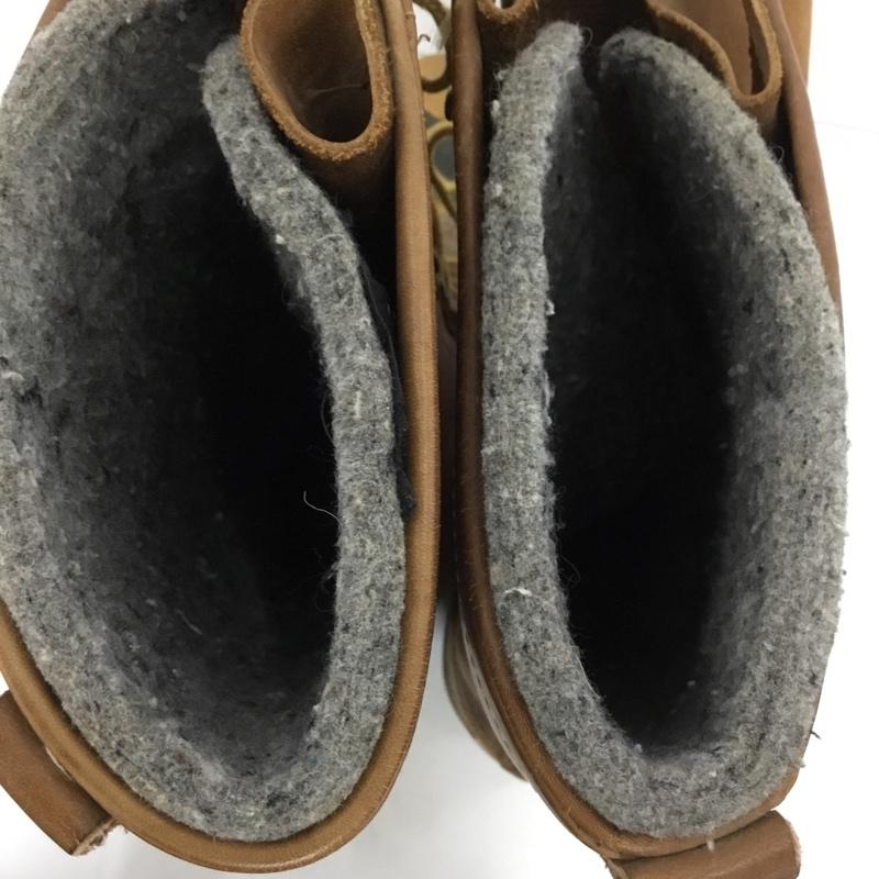 ホワイツブーツ WHITE S BOOTS ブーツ 一般 スノーブーツ ウィンターブーツ .レースアップ 無地 茶 / ブラウン /  メンズ USED 古着 中古 10129554