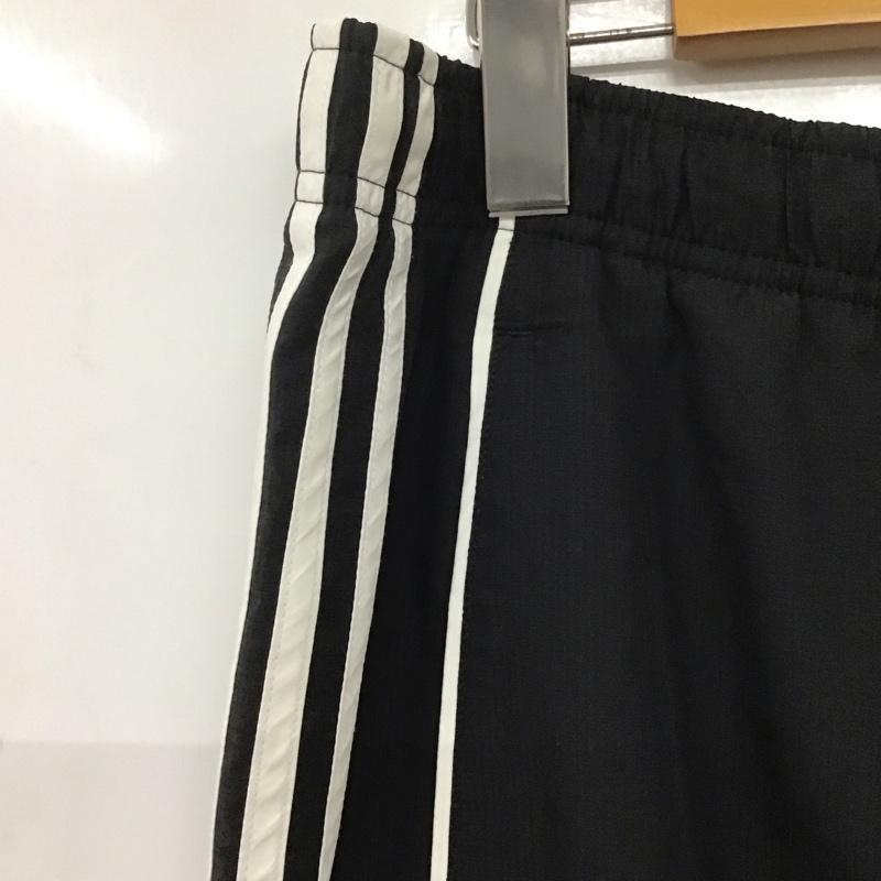 アディダス adidas パンツ ワークパンツ、ペインターパンツ dh3848 ウインドトラックパンツ ワイドパンツ ジャージ L ロゴ、文字 黒 / ブラック /  メンズ USED 古着 中古 10142926